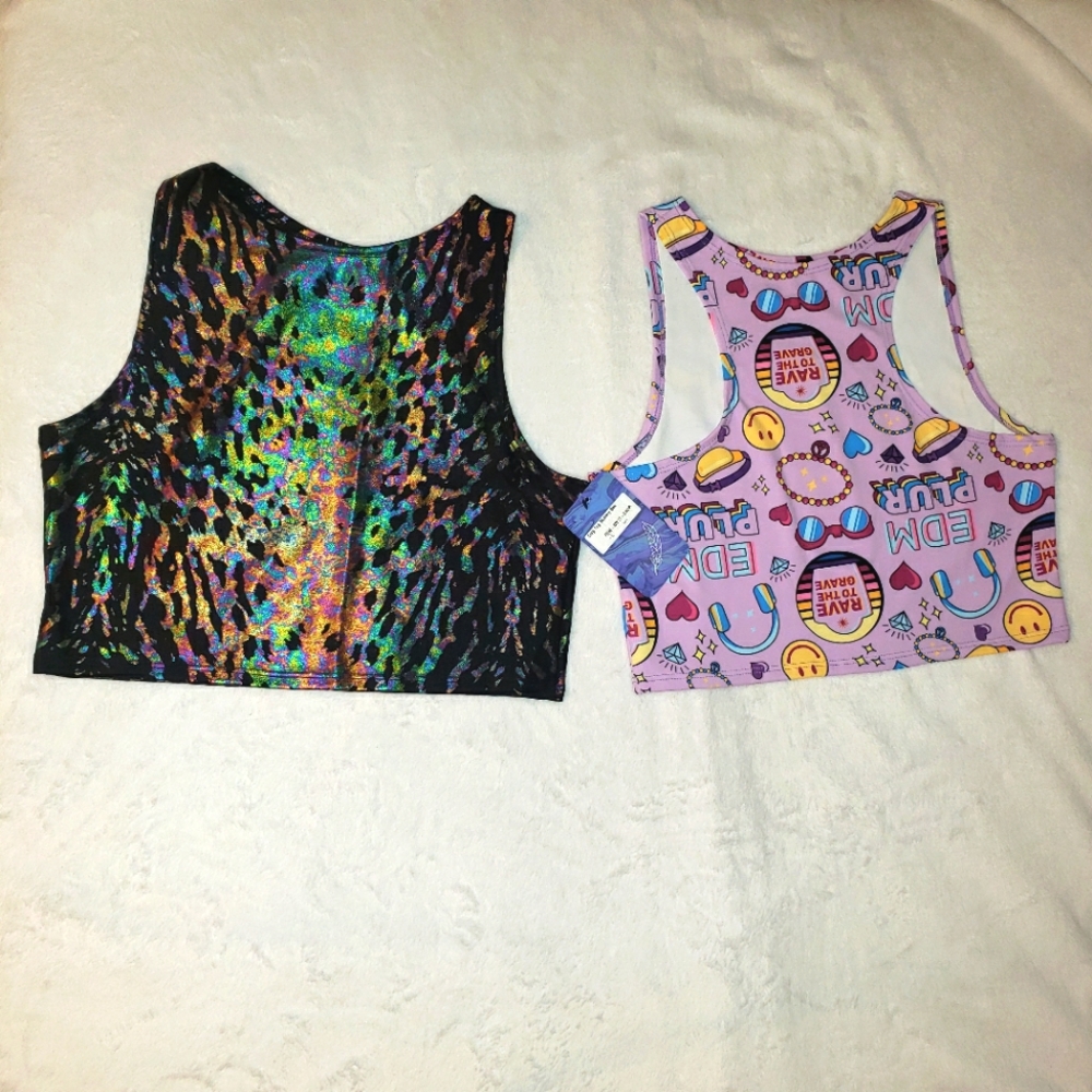 (NWT) FRW Mystery Crop Top set